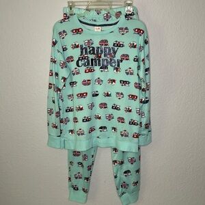 Secret Treasures Happy Camper Pajama Set Small-Medium